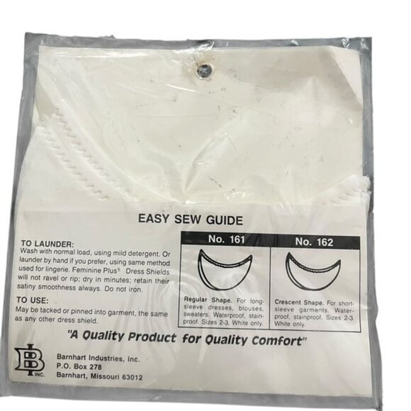 Vintage Feminine Plus Dress Shields - Picture 4 of 5